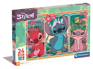 -CLE puzzle 24 maxi Disney Stitch 24029