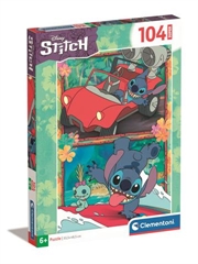 -CLE puzzle 104 SuperKolor Disney Stitch27571