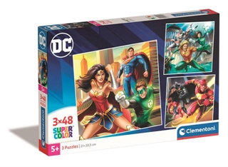 -CLE puzzle 3x48 Square DC Comics Justice 25296