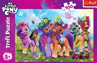 S.CENA Puzzle _100_ - Zabawne Kucyki / Hasbro, My Little Pony