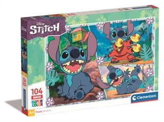 -CLE puzzle 104 maxi Disney Stitch 23776