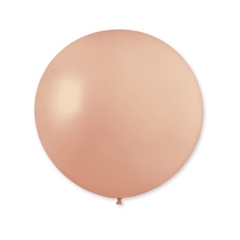 Balon G30 pastel kula 0.80m - różowa mglista 99
