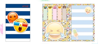 Karteczki samoprzylepne notes Emoji