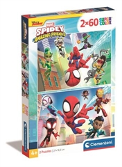 -CLE puzzle 2x60 Spidey_His Amazing Friends 21625