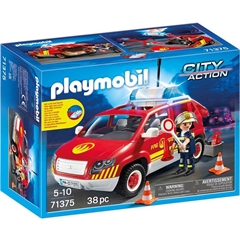 PROM Playmobil. 71375 Samochód komendanta straży pożarnej
