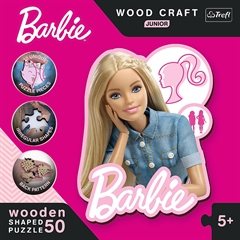 PROM Puzzle drewniane 50 el. Pikna Barbie