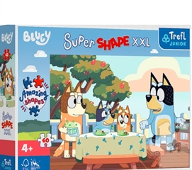 S.CENA Puzzle Super Shape XXL 60 el. Blueyiprzyjeciele