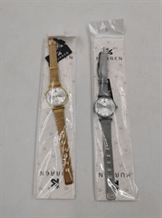 S.CENA Zegarek młodzieżowy na cienkim paskuzcyrkoniami złoty lub srebrny