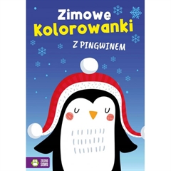 Zimowe kolorowanki z pingwinem 9788382994360