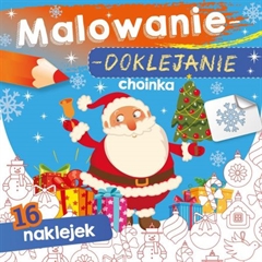 -Malowanie doklejanie- Choinka