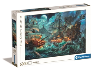 -CLE puzzle 6000 HQ Pirates Battle 36530