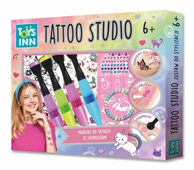 -Tattoo Studio markery ze stempelkami