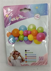 Zestaw balonów kolorowe 3m 28szt FD0976