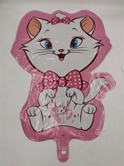 S.CENA Balon foliowy kotek różowy