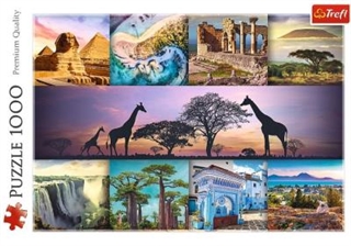 S.CENA Puzzle - _1000_ - Kola - Afryka