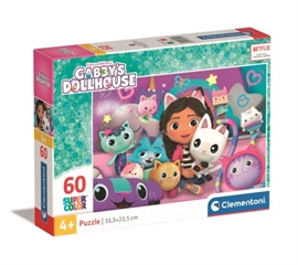 -CLE puzzle 60 SuperKolor Gabby apos;s Dollhouse 26202