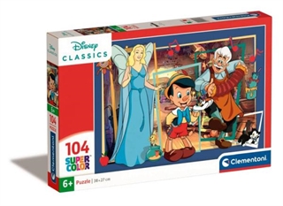 -CLE puzzle 104 SuperKolor Pinocchio 25756