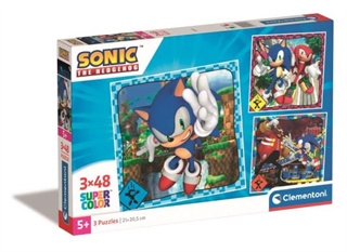 -CLE puzzle 3x48 SuperKolor Sonic 25320