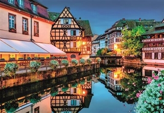 -CLE puzzle 500 Compact Strasbourg Old Town 35544