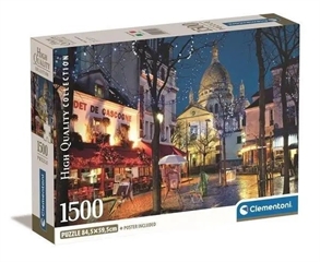 -CLE puzzle 1500 Compact Paris Montmartre 31709