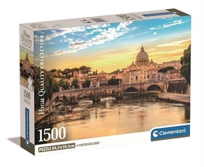 -CLE puzzle 1500 Compact Rome 31717