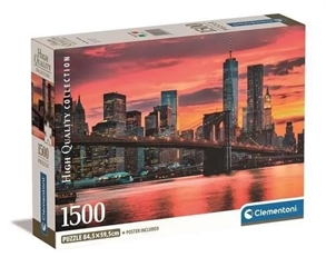 -CLE puzzle 1500 Compact EastRiver at dusk 31712