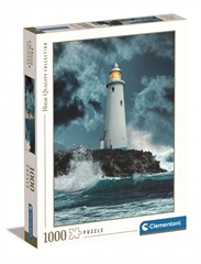 -CLE puzzle 1000 HQ Lightouse in the storm 39828