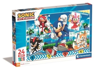 -CLE puzzle 24 maxi SuperKolor Sonic 28526