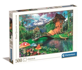 -CLE puzzle 500 HQC The Old Shoe House 35522