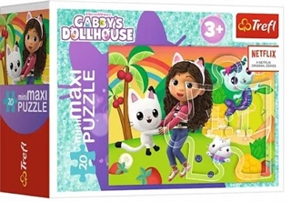 S.CENA Puzzle -  apos; apos;miniMaxi_ - Kolorowy dzieGabby / Universal Gabby apos;s Dollhouse