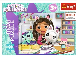 S.CENA Puzzle -  apos; apos;miniMaxi_ - Kolorowy dzieGabby / Universal Gabby apos;s Dollhouse