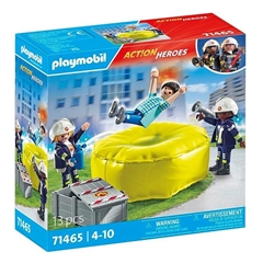PROM Playmobil Strażacy z poduszk powietrzn 71465