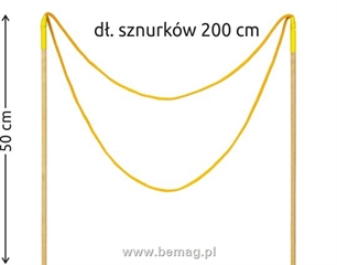 S.CENA Słupskie bańki - Kijki 200cm