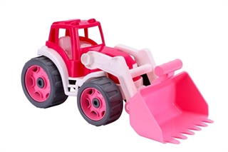 UA Traktor różowy art. 8195
