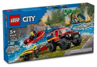 PROM LEGO 60412 terenowy wóz strażacki złodziąratunkową