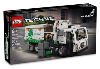 PROM LEGO 42167 śmieciarka mack lr electric