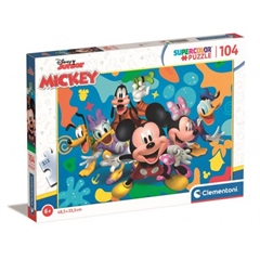 -CLE puzzle 104 SuperKolor Disney Mickey_Fri..25745