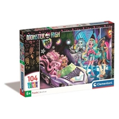 -CLE puzzle 104 SuperKolor Monster High 25783