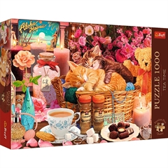 S.CENA Puzzle - _1000 Premium Plus_ - TeaTime: Wszystko co przyjemne_FSC Mix 70 #37;