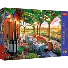 S.CENA Puzzle - _1000 Premium Plus_ - TeaTime: Woska Winnica_FSC Mix 70 #37;