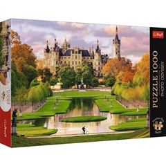 S.CENA Puzzle- _1000 Premium Plus_ - PhotoOdyssey: Zamek w Schwerinie, Niemcy_FSC Mix 70 #37;