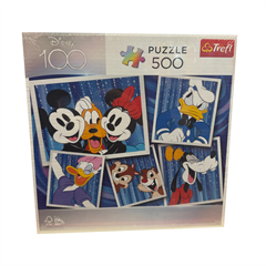S.CENA Puzzle 500 - 37448 Always the Best/Disney 100 FSC