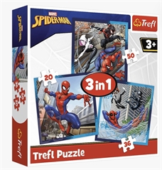 S.CENA Puzzle _3w1 - Pajczy przyjaciele_/Disney Marvel Spiderman