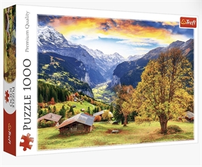 S.CENA Puzzle - _1000_ - Malownicza alpejskawioska