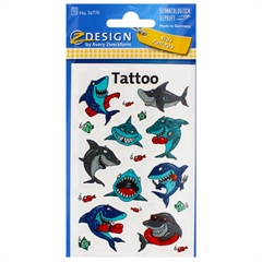 S.CENA Tatuaże dla dzieci - Rekiny