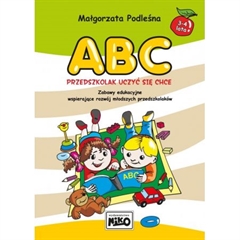 ABC przedszkolak uczy się chcę