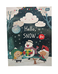 Kolorowanki świąteczne Hello Snow A4