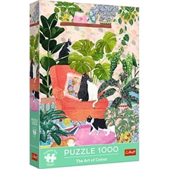 S.CENA Puzzle - _1000 Premium Plus_ - TheArtof Colour: Nie ma to jak w domu_FSC Mix 70 #37;