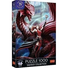 S.CENA Puzzle - _1000 Premium Plus_ - FantasyCollection: Szkaratny Mag_FSC Mix 70 #37;