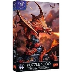 S.CENA Puzzle - _1000 Premium Plus_ - FantasyCollection: Ognisty Smok_FSC Mix 70 #37;